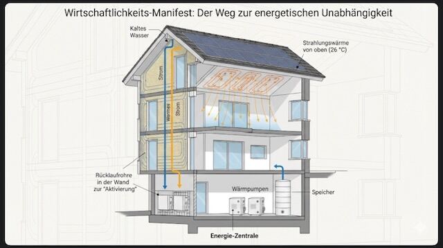 Haus-Querschnitt: So funktioniert das Energiesystem